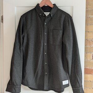 Anian Melton Wool Olive - Size Large